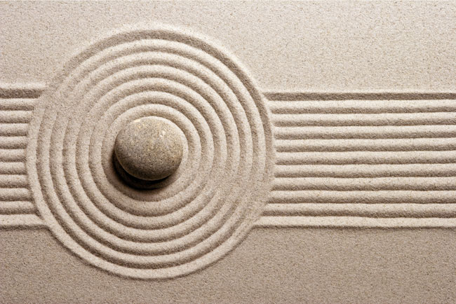 Vinilos para mesas piedras zen